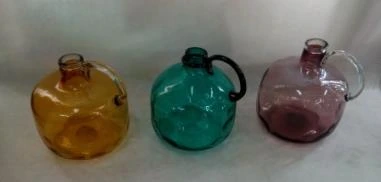 Glass Handle Flat Bottle 18x20